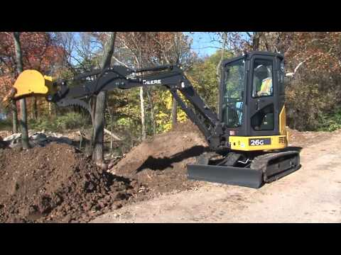 Video: John Deere 17 26G Compact Excavator