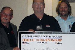 Kenneth Bowyer, ALL Crane Rental of Florida, became the first repeat winner of the Crane Operator & Rigger Skills Championship.