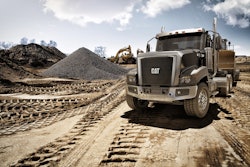 Caterpillar introduced the third vocational truck in its on-road truck line, the long-nose CT680, which measures 124 in. from bumper to back of cab for improved ride and maximum bridge-formula advantage.