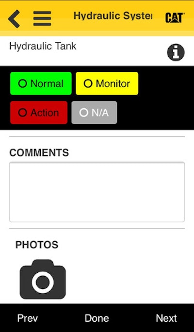Subsequent inspection reports list items requiring attention from immediate to normal.