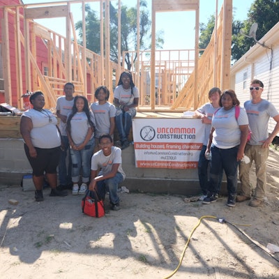 unCommon Construction is currently building its first house in partnership with New Orleans Area Habitat for Humanity.