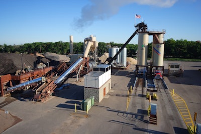 All of Commercial Asphalt Co.'s plants are recipients of the Diamond Achievement Award from the National Asphalt Pavement Association (NAPA). The upgraded Blaine, MN, facility won NAPA's top Ecological Award for a new plant.