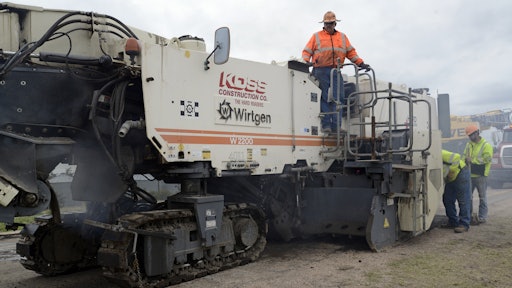 Rigorous Maintenance Keeps Milling Machine With High Hours Cutting A Path For Construction Pros