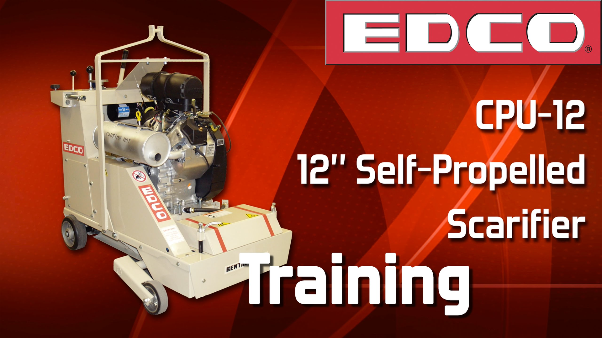 [VIDEO] How to Use the EDCO CPU-12 Self-propelled Scarifier