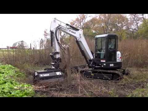 [VIDEO[ Watch the Bobcat Flail Mower Attachment in Action