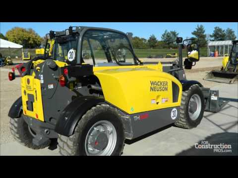 [VIDEO] How Vertical Loading System on Wacker Neuson's TH522 Telehandler Reduces Tipping Risks