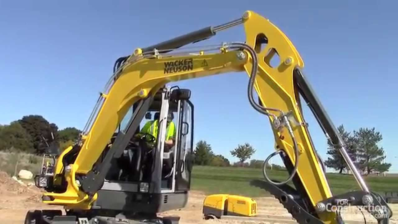 [VIDEO] Outriggers, Rear Blade Provide Optimal Stabilization for Wacker Neuson's EW65