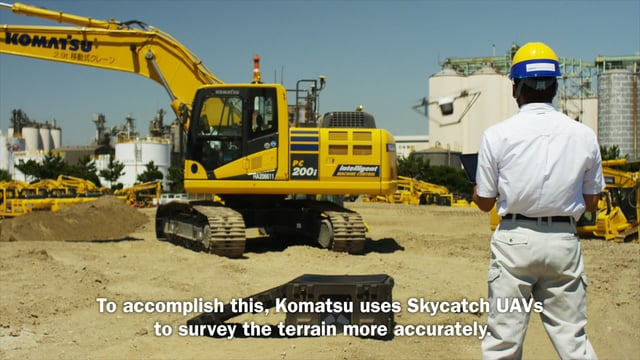 [VIDEO] Komatsu Boosts Earthmoving Efficiency with Automated Machines and Drone Surveying