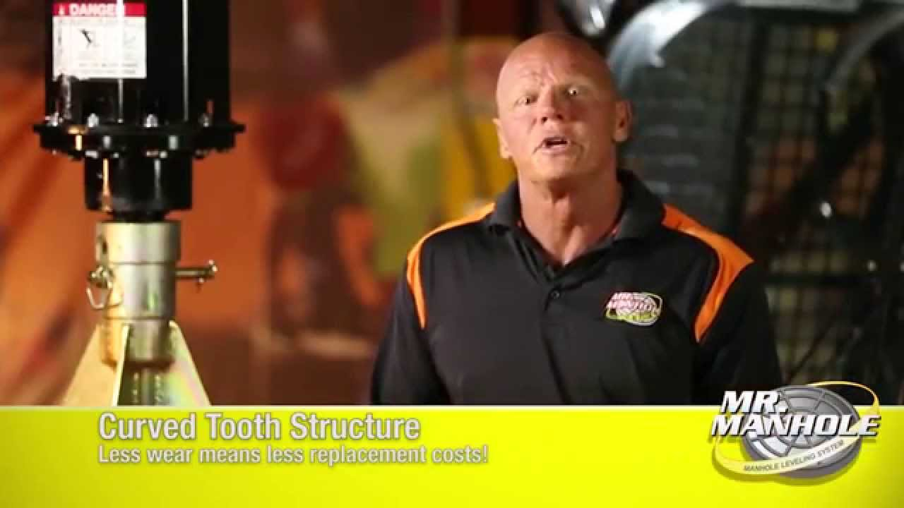 Mr. Manhole Gold Series Six Shooter Manhole Cutter