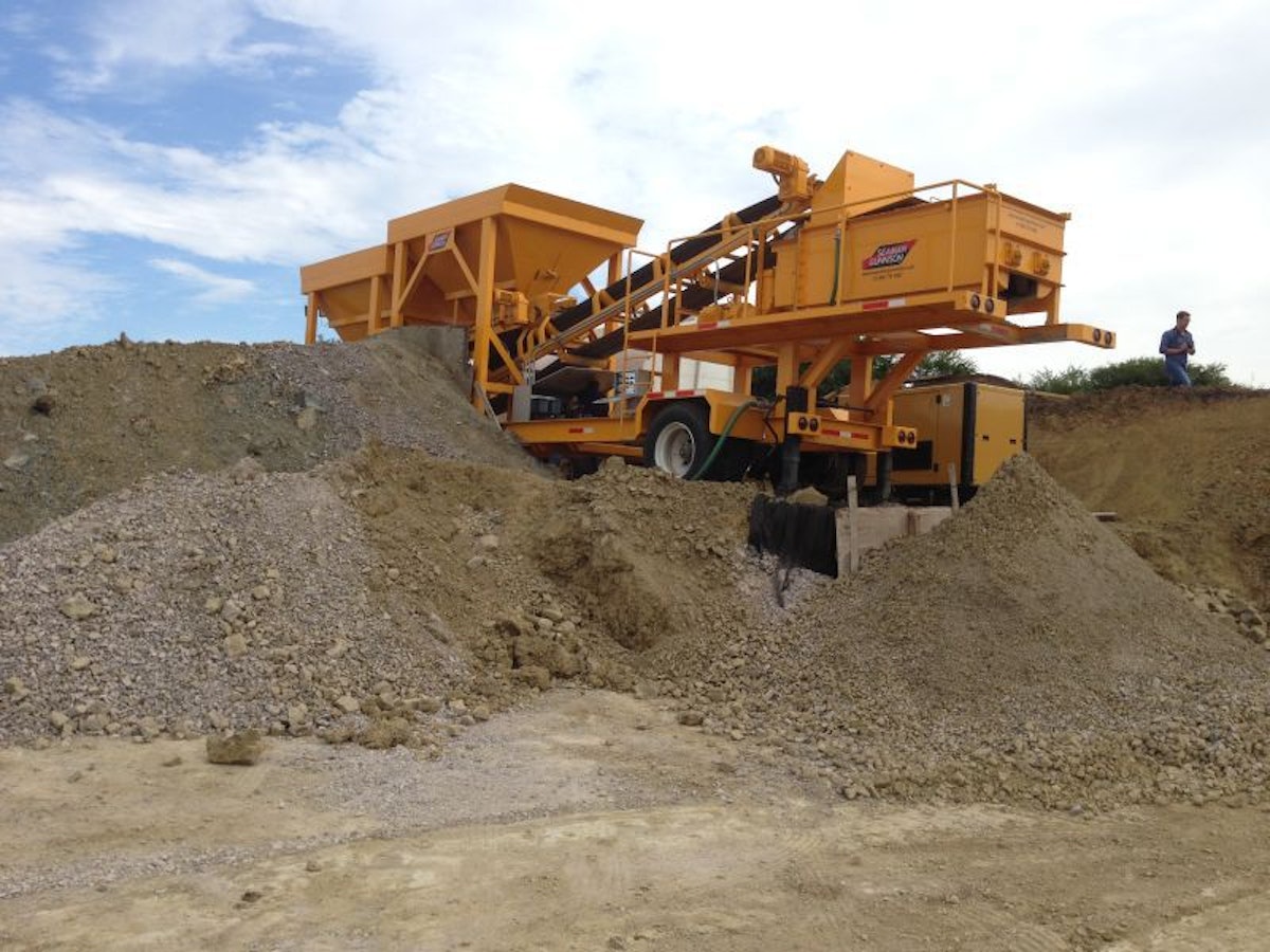 PM200SG Portable Pugmill Plant 200TPH From PavementGroup Corp