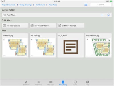 Data collected with Prolog Mobile in the field is synced back to the office creating a complete system for recording project data and allowing both field and office staff to view current project info.