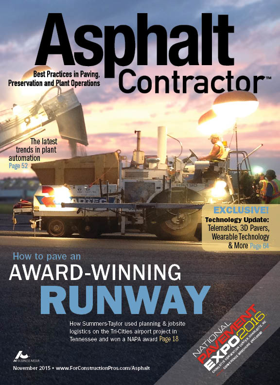 Asphalt Contractor November 2015
