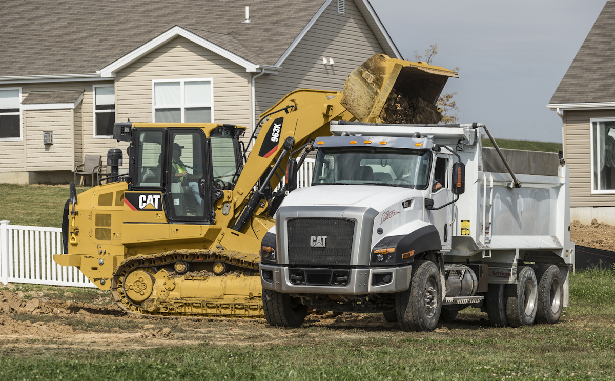 Brochure Caterpillar 963k Track Loader For Construction Pros