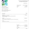 Customize estimates and invoices with a company logo, info, etc.