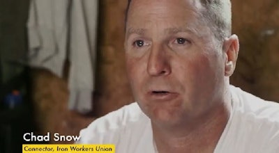 Chad Snow, a member of the Mohawk Tribe, walks the skies of New York City as a connector in one of the most tradition-rich Ironworkers Unions in the country.