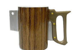 4.5-inch ceramic saw coffee mug