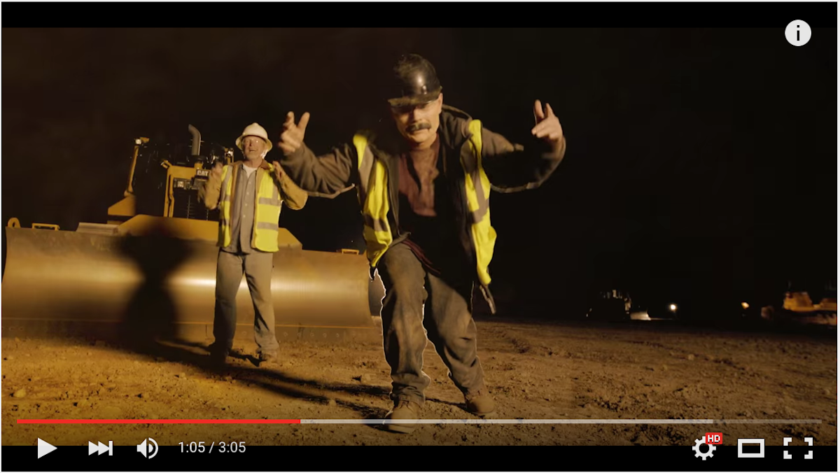 World S First Dozer Pride Rap Music Video For Construction Pros