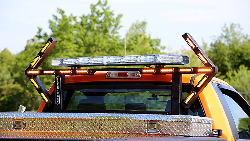 Heavy-Duty Trafffic Advisor Pickup Truck Rack From: Whelen Engineering ...