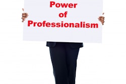 The “power of professionalism” wins the trust of others, promotes the contractor and his company as clearly respecting others, and fulfills a reality that the contractor embraces improving the lives of others.