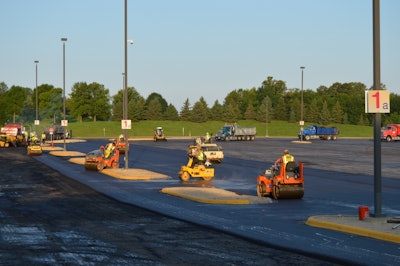 When scheduling jobs ACI Asphalt provides foremen with as much detail as possible on their iPad including location, job components, which employees will be working, and what equipment and traffic control is needed among other specifics. The information is accessible through the foreman’s app.
