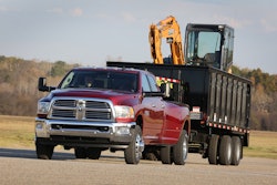 Ram Trucks rise to the occasion with air suspension options on both the 2500 and 3500 pickups. A benefit to the air suspension design is the load-leveling capability, which automatically detects load on the rear suspension from a trailer or payload.
