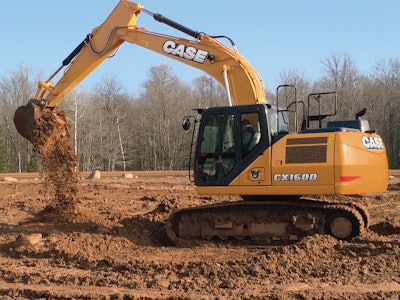 CASE CX160D excavator 5668a8e5da2e9