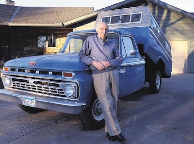 Eldon Jones invented the Lo-Boy hoist, which went on to become the industry standard for truck hoists. Based on that product, Jones and his wife, Helen, founded Crysteel Mfg. in 1969.