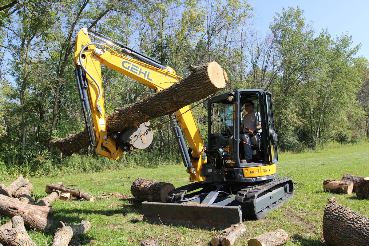Gehl Z55 Compact Excavator From Gehl A Manitou brand For Construction Pros