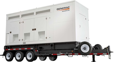 Generac 450kVa Mobile Gaseous Generator MGG450 Trailer Hero 566712068ca34
