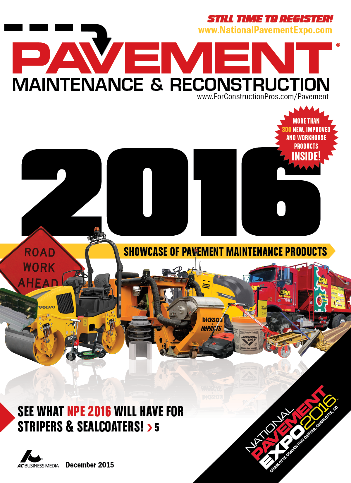 Pavement Maintenance & Reconstruction December 2015