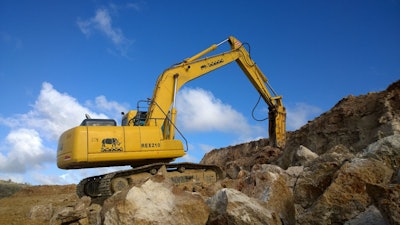 Rhino REX 210 excavator