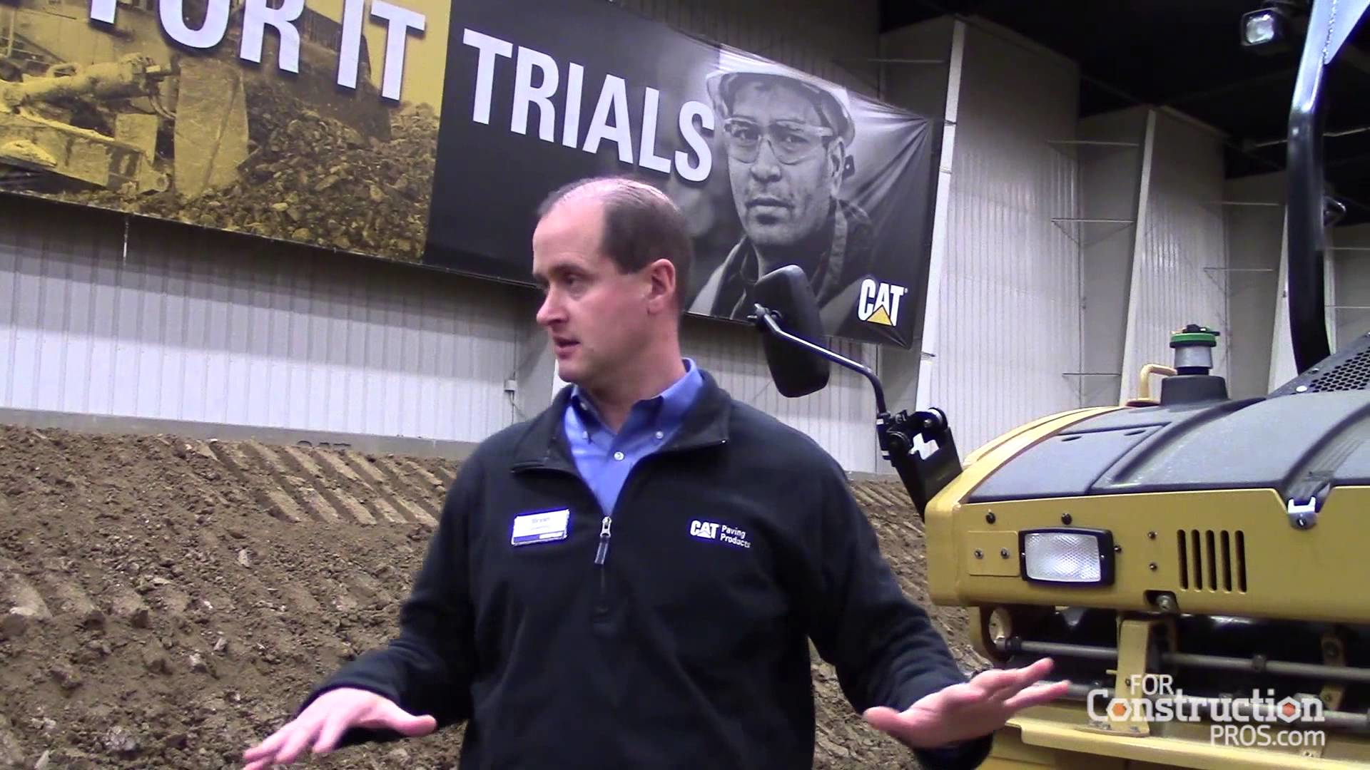 [VIDEO] Cat Incorporates Intelligent Compaction on B Series Rollers