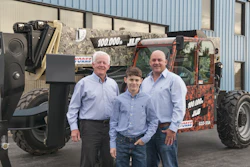 Left to right: Jerry Reinhart’s father, Jerry Reinhart’s son, Jerry Reinhart