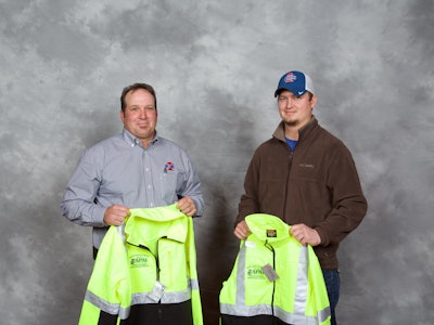 Brooks Construction: Greg Yoder and Kyle Dunn; Terry Fisher and Eric Felger (not pictured)