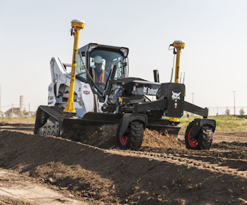 Skid Steer Electrohydraulic Controls Enhance Attachment
