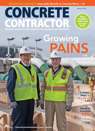 Concrete Contractor January 2016