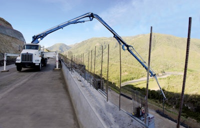 Around 429,000 cu. yd. of concrete and 627,000 short tons of pavement will be used on Sector 1 of the project.