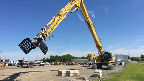 Gradall Fixed Thumb Grapple Attachments From: Gradall Industries Inc ...