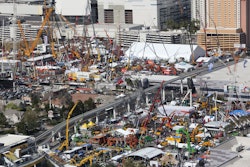 The reconfigured CONEXPO-CON/AGG layout will include an expanded Gold Hall extending to Las Vegas Boulevard using the site of the now demolished Riviera Hotel.