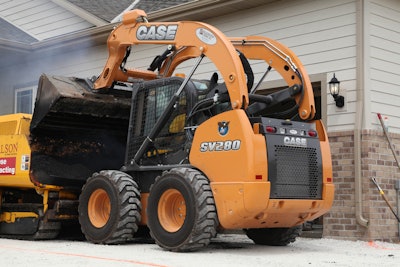 Buckets are essential attachments for any stage of work. Their versatility can handle everything from site prep, to supplying the paver to debris handling.