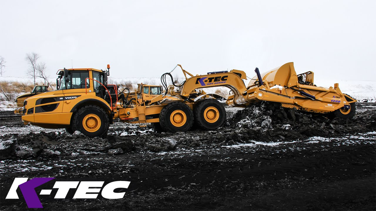 [VIDEO] See the All New K-Tec 1228 ADT Scraper in Action