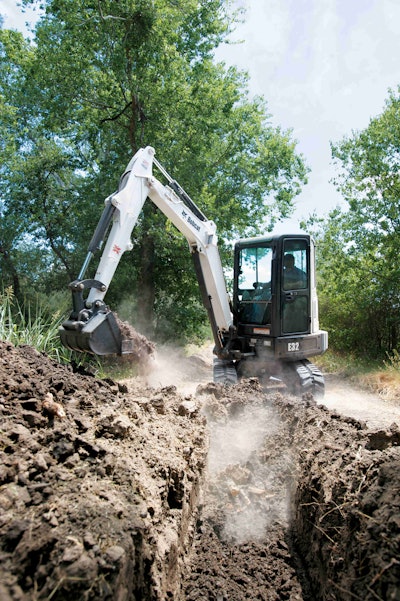 Bobcat E32 Compact Excavator 56c37c732cade