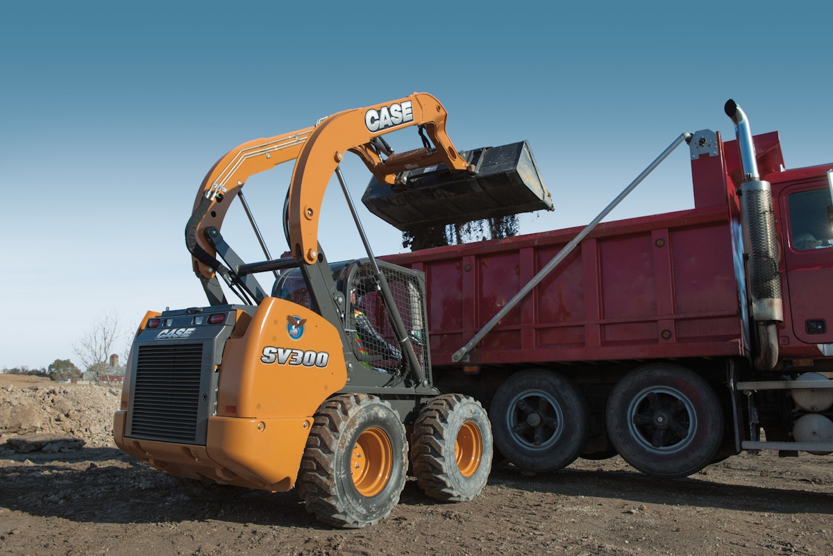 Case SV300 Vertical Lift Skid Steer From CASE Construction Equipment