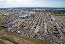 Aerial view of the 10,800+ items that will sell at Ritchie Bros. Orlando auction from February 15-19, 2016.