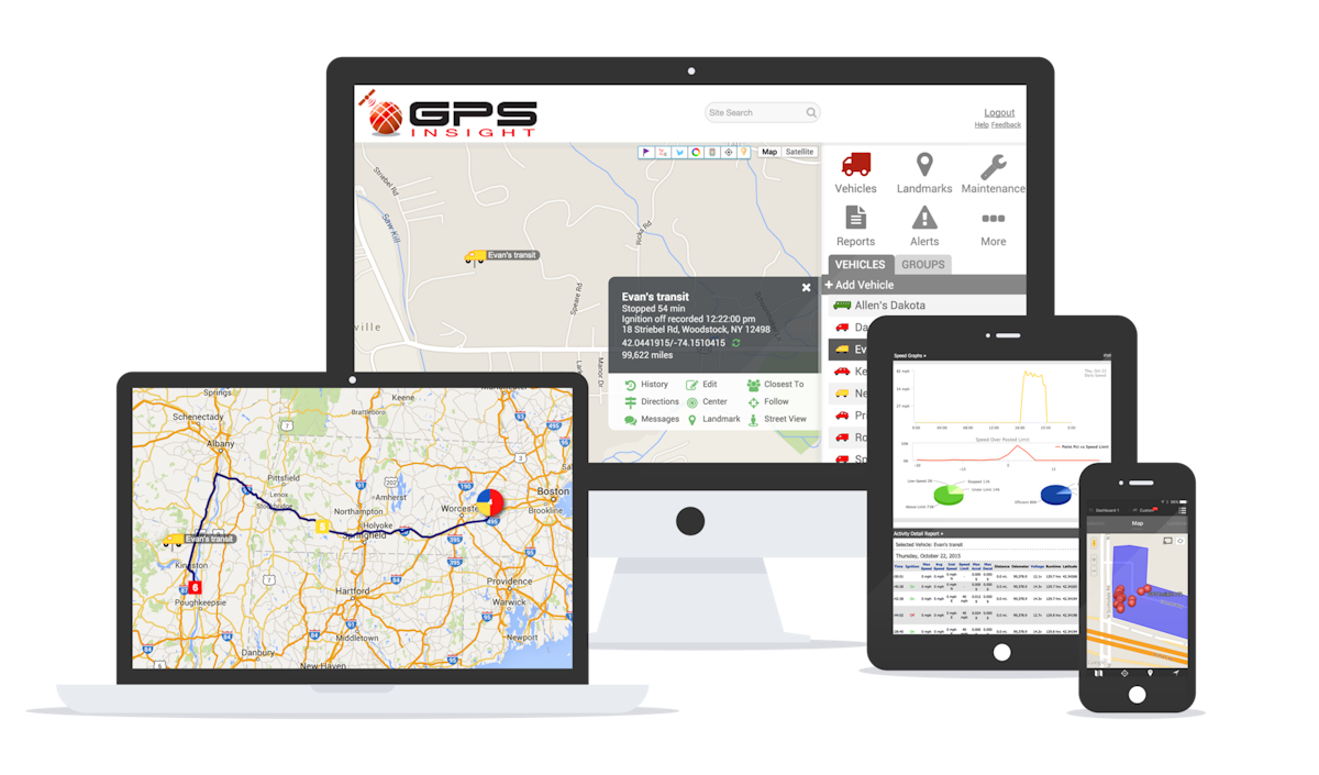 GPS Insight Standard From GPS Insight For Construction Pros