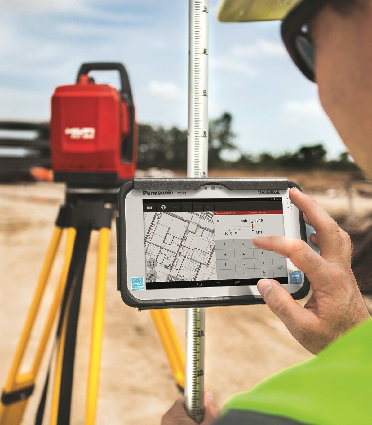 Hilti gps layout online tool