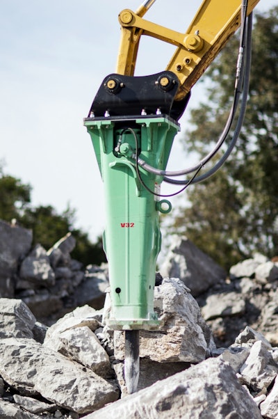 Montabert V32 Hydrualic Breaker 56be3359be2ce