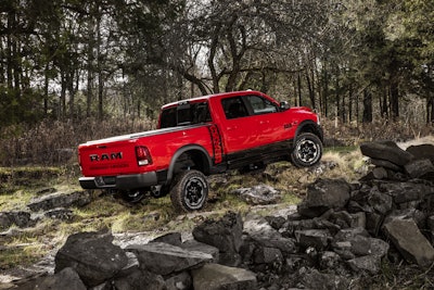 The 2017 Ram Power Wagon Crew Cab 4x4 features unique off-road capabilities.
