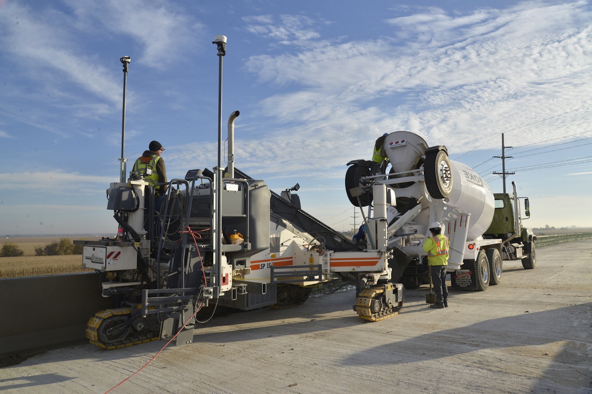 Wirtgen SP 15i Concrete Slipform Paver From: Wirtgen Group
