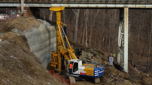 Bauer Drill Rigs Perfect Solution In Hard Rock Height Restricted Historic Viaduct Replacement For Construction Pros